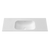 Otti Chloe 1200mm Square Solid Surface Top With Basin Silk Matte White