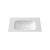 Otti Chloe 750mm Square Solid Surface Top With Basin Silk Matte White