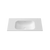 Otti Chloe 900mm Square Solid Surface Top With Basin Silk Matte White