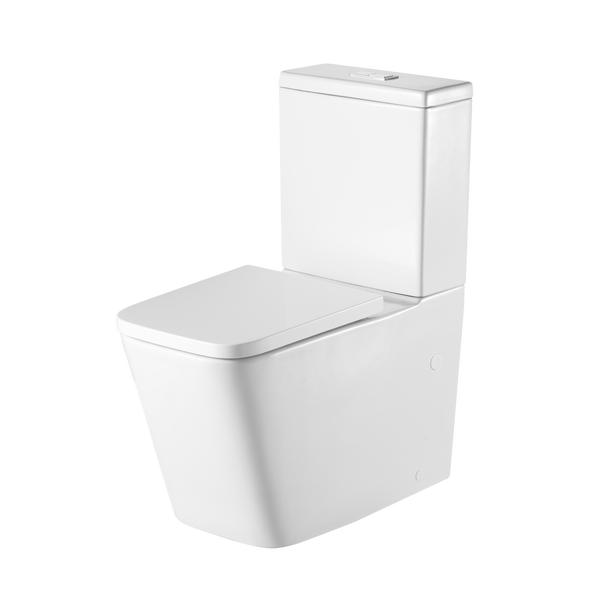 Oliveri Munich Back To Wall Toilet Suite White