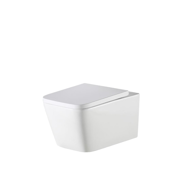 Oliveri Munich Wall Hung Toilet Suite White