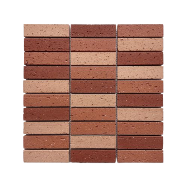 Tiles Masons Terracotta Blend Satin Matt Kitkat 27 x 98mm