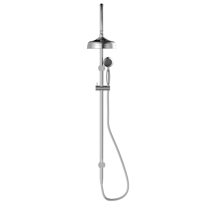 York Twin Shower with Metal Hand Shower Chrome