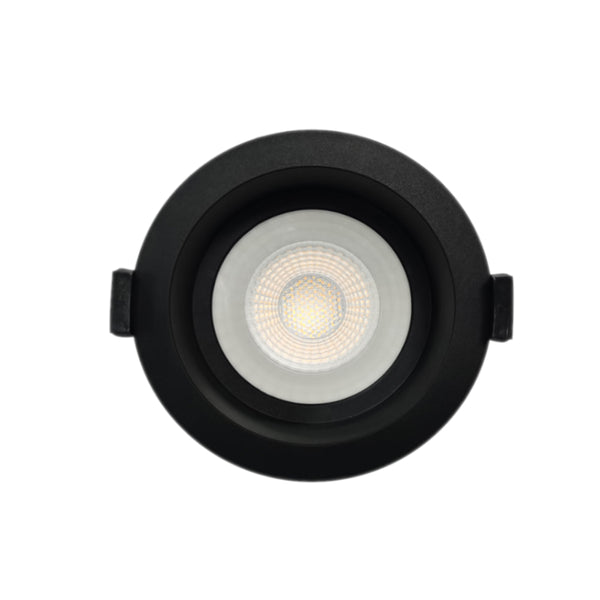Telbix Macro 9W Led Downlight 3CCT Black
