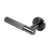 Alma Marko Door Handle Linear Reeded Brushed Gunmetal