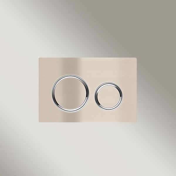 Meir Sigma 21 Dual Flush Plates For Geberit Champagne