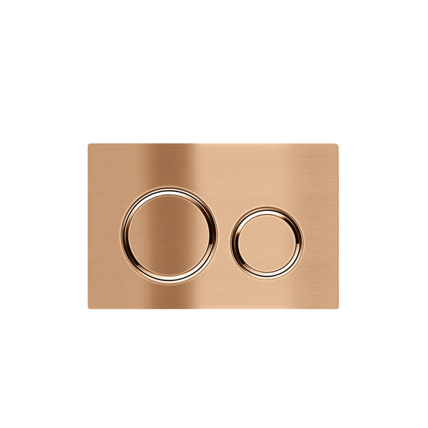 Meir Sigma 21 Dual Flush Plates For Geberit Lustre Bronze