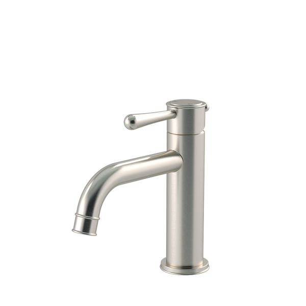 Meir Harrington Short Basin Mixer Brushed Nickel
