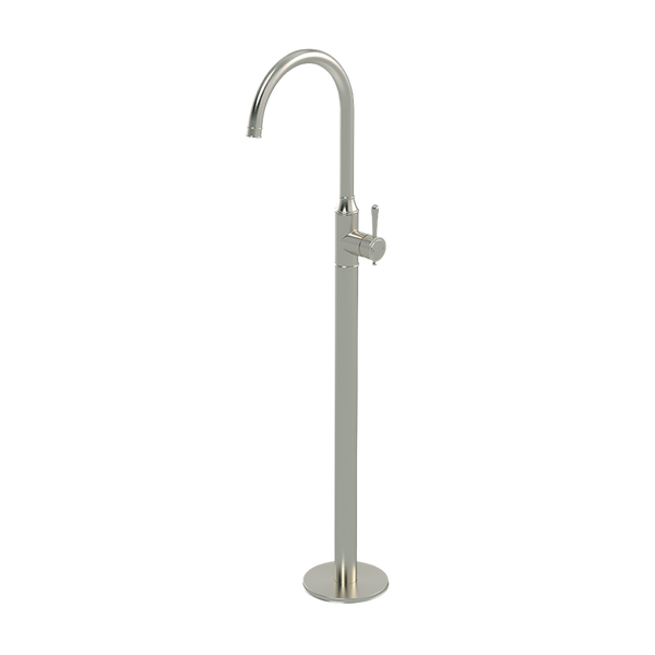 Meir Harrington Freestanding Bath Filler Brushed Nickel