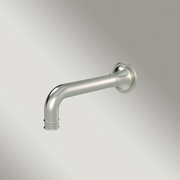Meir Harrington Wall Spout Brushed Nickel