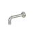 Meir Harrington Wall Spout Brushed Nickel