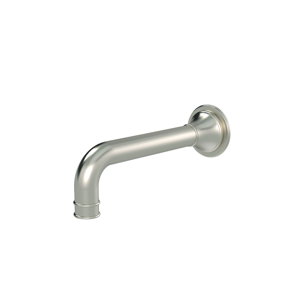 Meir Harrington Wall Spout Brushed Nickel