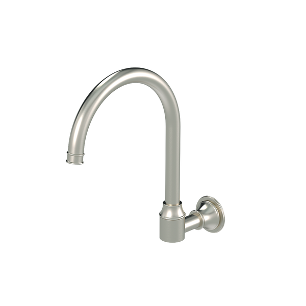 Meir Harrington Wall Mount Swivel Spout Brushed Nickel