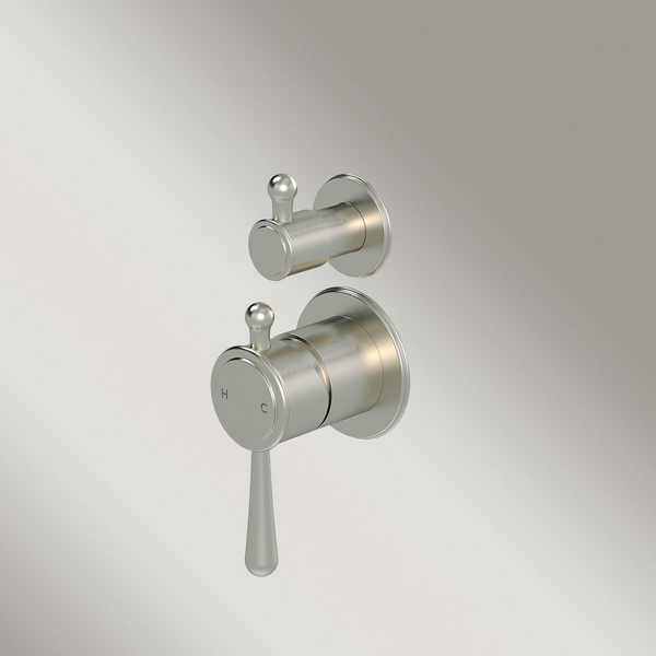 Meir Harrington Shower Divertor Mixer (Trim Kit Only) Brushed Nickel