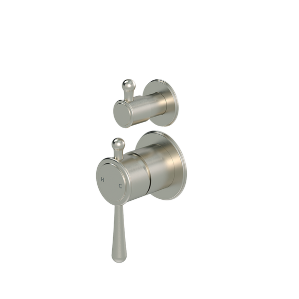 Meir Harrington Shower Divertor Mixer (Trim Kit Only) Brushed Nickel