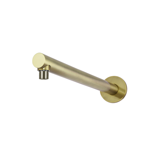 Meir Round Wall Shower Arm 400mm Tiger Bronze