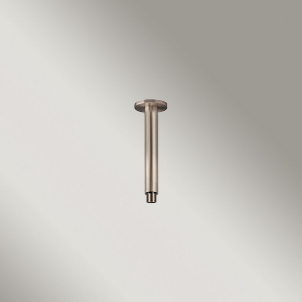 Meir Round Ceiling Shower Arm 150mm Champagne