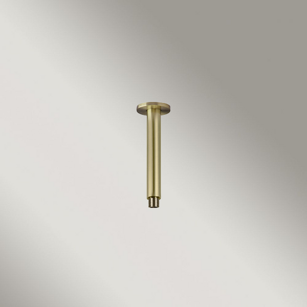 Meir Round Ceiling Shower Arm 150mm Tiger Bronze