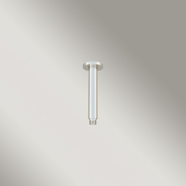 Meir Round Ceiling Shower Arm 150mm Brushed Nickel