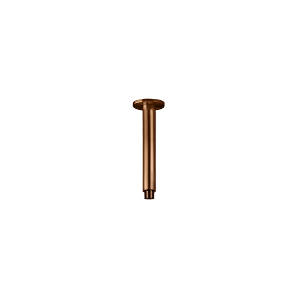 Meir Round Ceiling Shower Arm 150mm Lustre Bronze