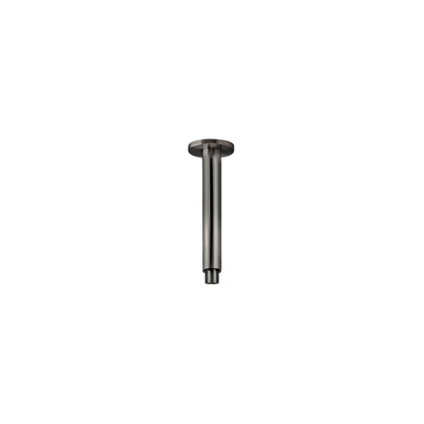 Meir Round Ceiling Shower Arm 150mm Shadow Gunmetal