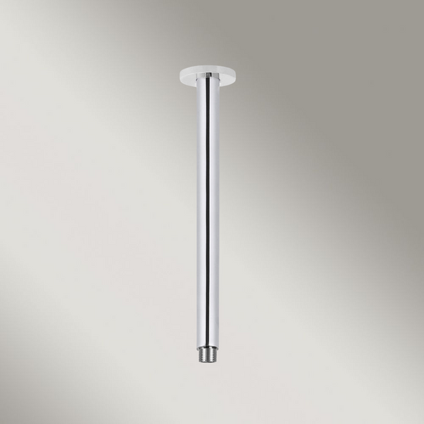 Meir Round Ceiling Shower Arm 300mm Polished Chrome