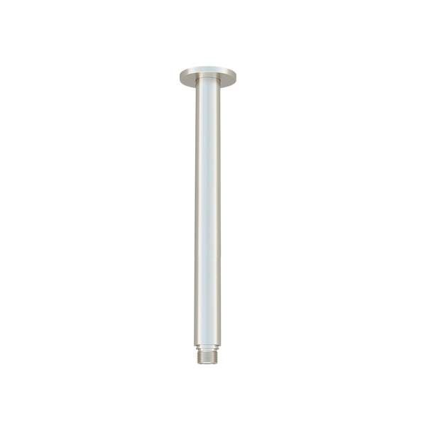 Meir Round Ceiling Shower Arm 300mm Brushed Nickel