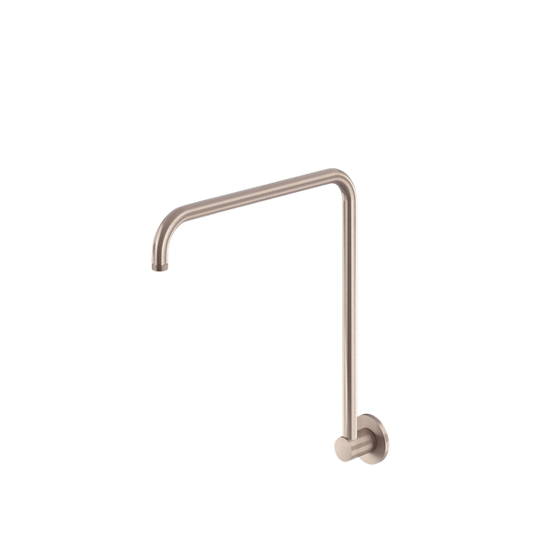 Meir High Rise Shower Arm Champagne