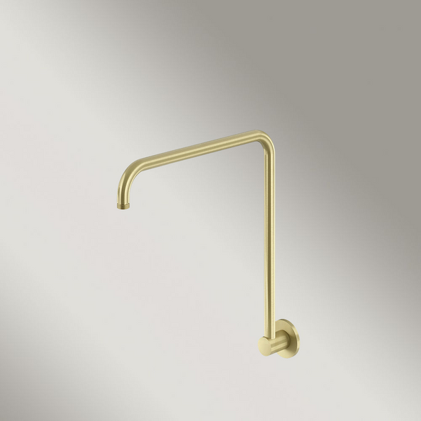 Meir High Rise Shower Arm Tiger Bronze
