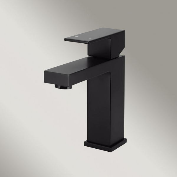 Meir Square Basin Mixer Matte Black