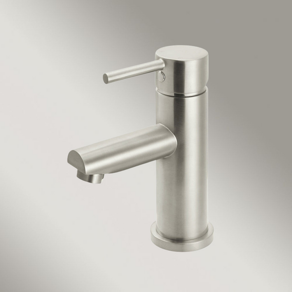 Meir Round Basin Mixer Brushed Nickel