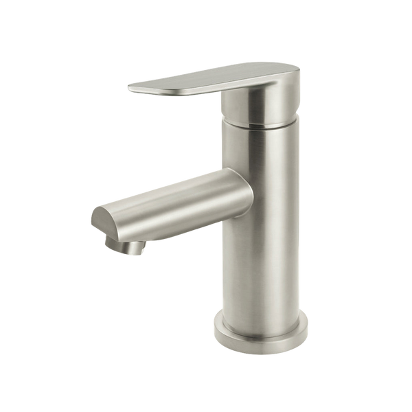 Meir Round Paddle Basin Mixer Brushed Nickel