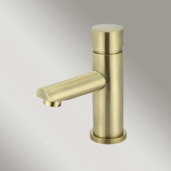 Meir Round Pinless Basin Mixer Tiger Bronze