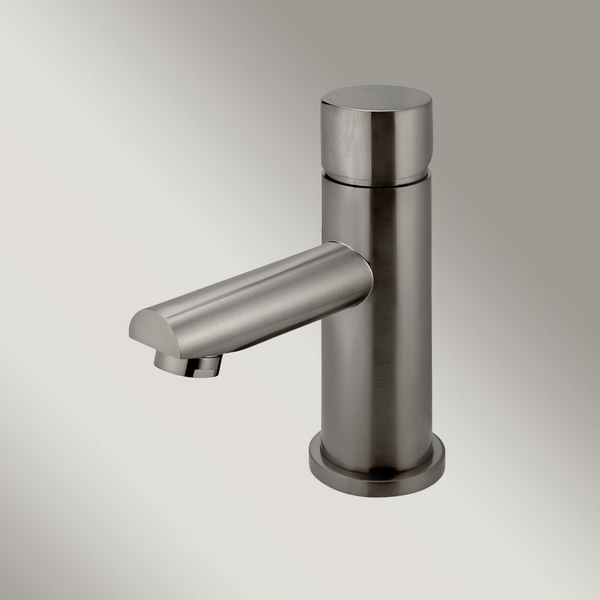 Meir Round Pinless Basin Mixer Shadow Gunmetal