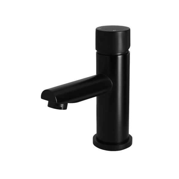 Meir Round Pinless Basin Mixer Matte Black