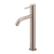 Meir Piccola Tall Basin Mixer Tap With 130mm Spout Champagne