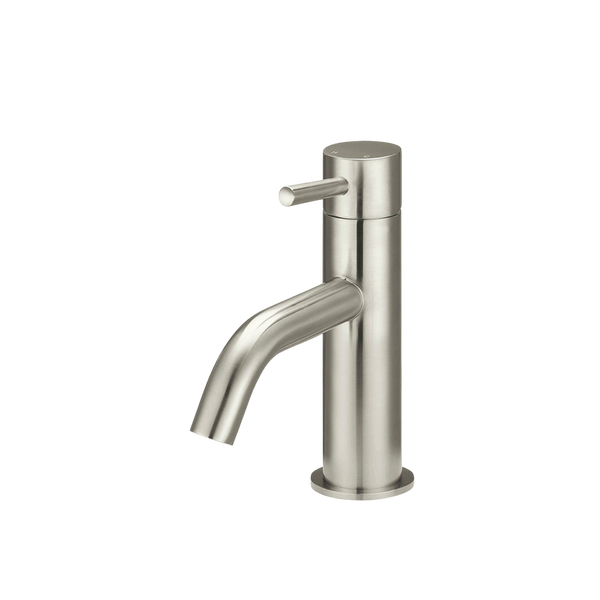 Meir Piccola Basin Mixer Tap Brushed Nickel