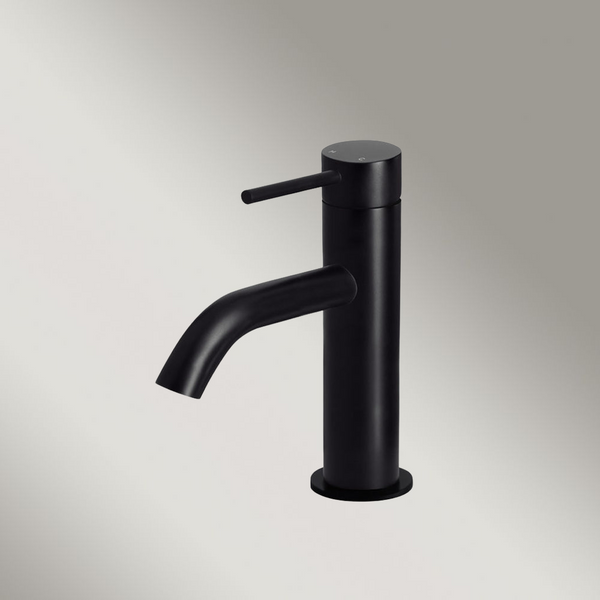 Meir Piccola Basin Mixer Tap Matte Black