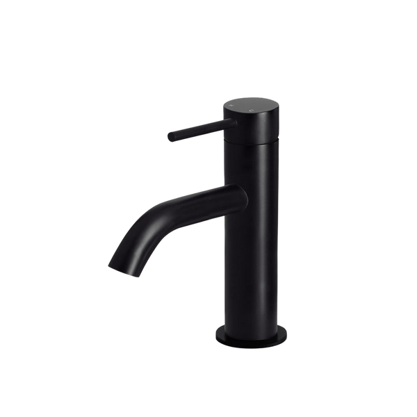 Meir Piccola Basin Mixer Tap Matte Black