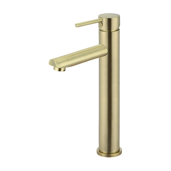 Meir Round Tall Basin Mixer Tiger Bronze