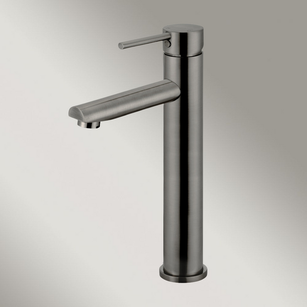 Meir Round Tall Basin Mixer Shadow Gunmetal