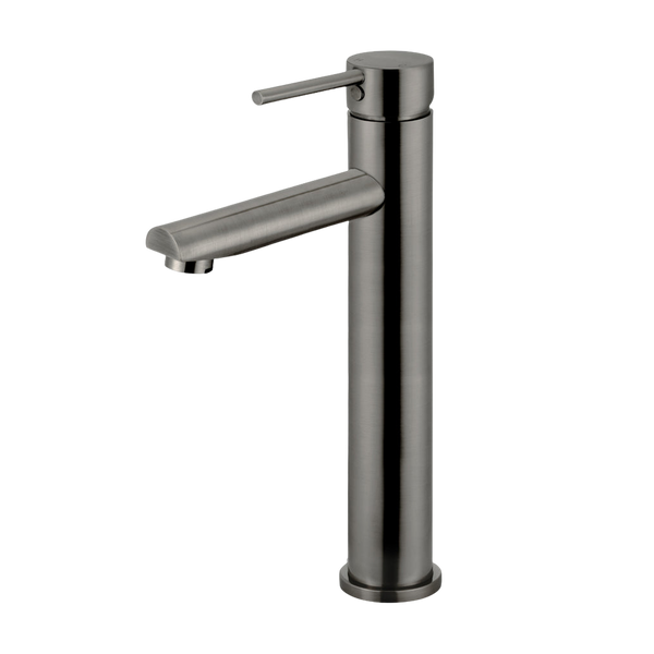 Meir Round Tall Basin Mixer Shadow Gunmetal