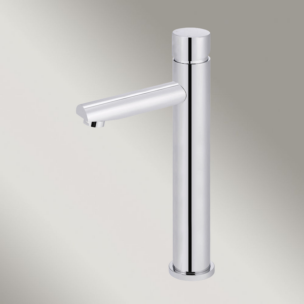 Meir Round Pinless Tall Basin Mixer Polished Chrome