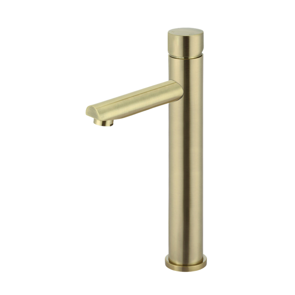 Meir Round Pinless Tall Basin Mixer Tiger Bronze