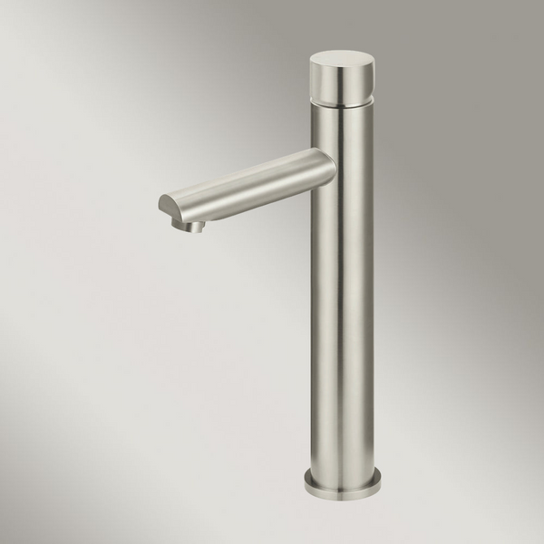 Meir Round Pinless Tall Basin Mixer Brushed Nickel