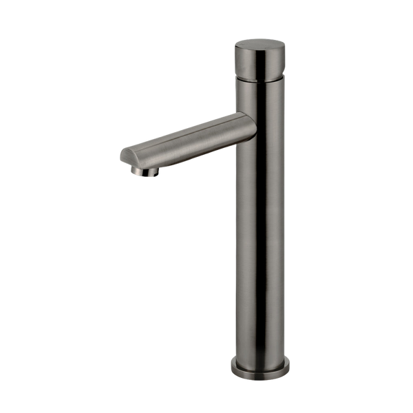 Meir Round Pinless Tall Basin Mixer Shadow Gunmetal