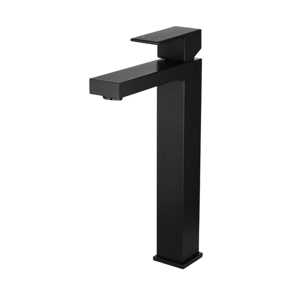 Meir Square Tall Basin Mixer Matte Black