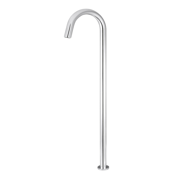Meir Round Freestanding Bath Spout Polished Chrome