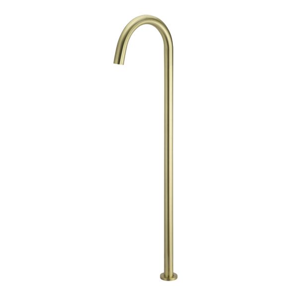 Meir Round Freestanding Bath Spout Tiger Bronze