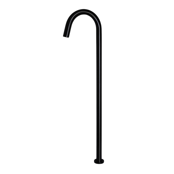 Meir Round Freestanding Bath Spout Matte Black